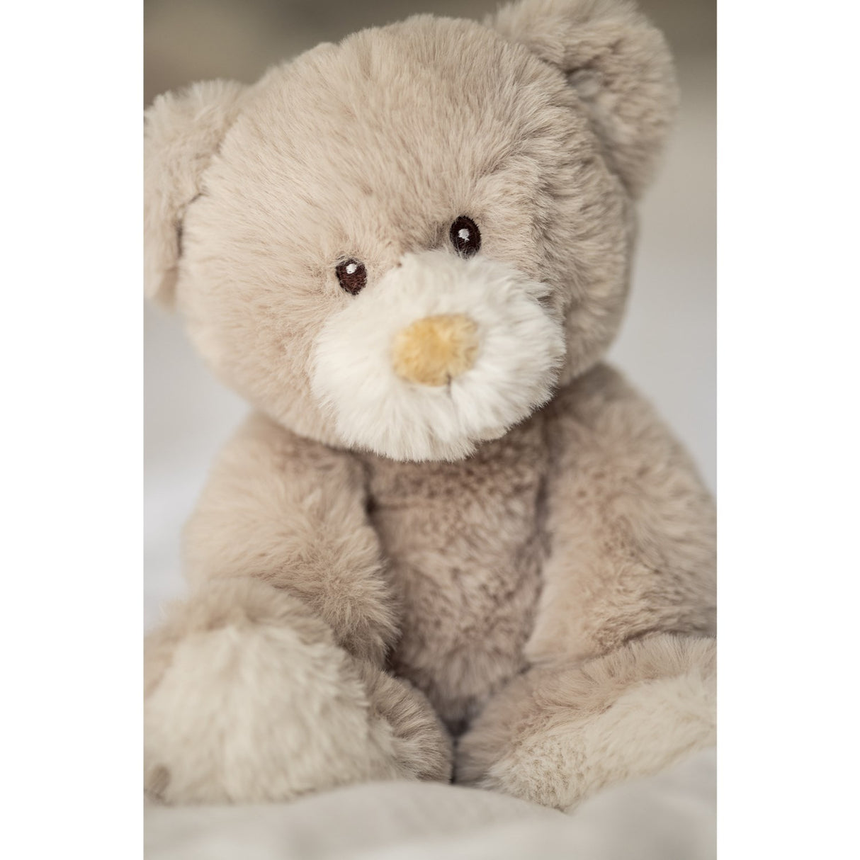 Teddykompaniet Beige Teddy Mocca - Bamse, 34 Cm