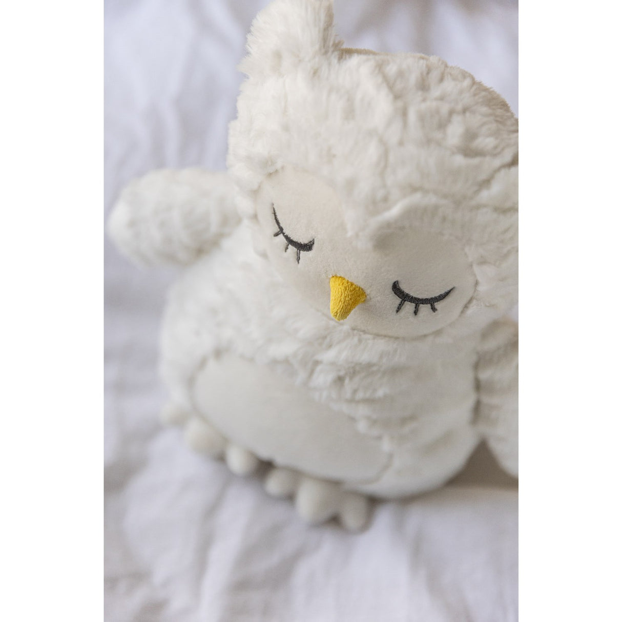 Teddykompaniet Hvid Teddy Heaters - Ugle