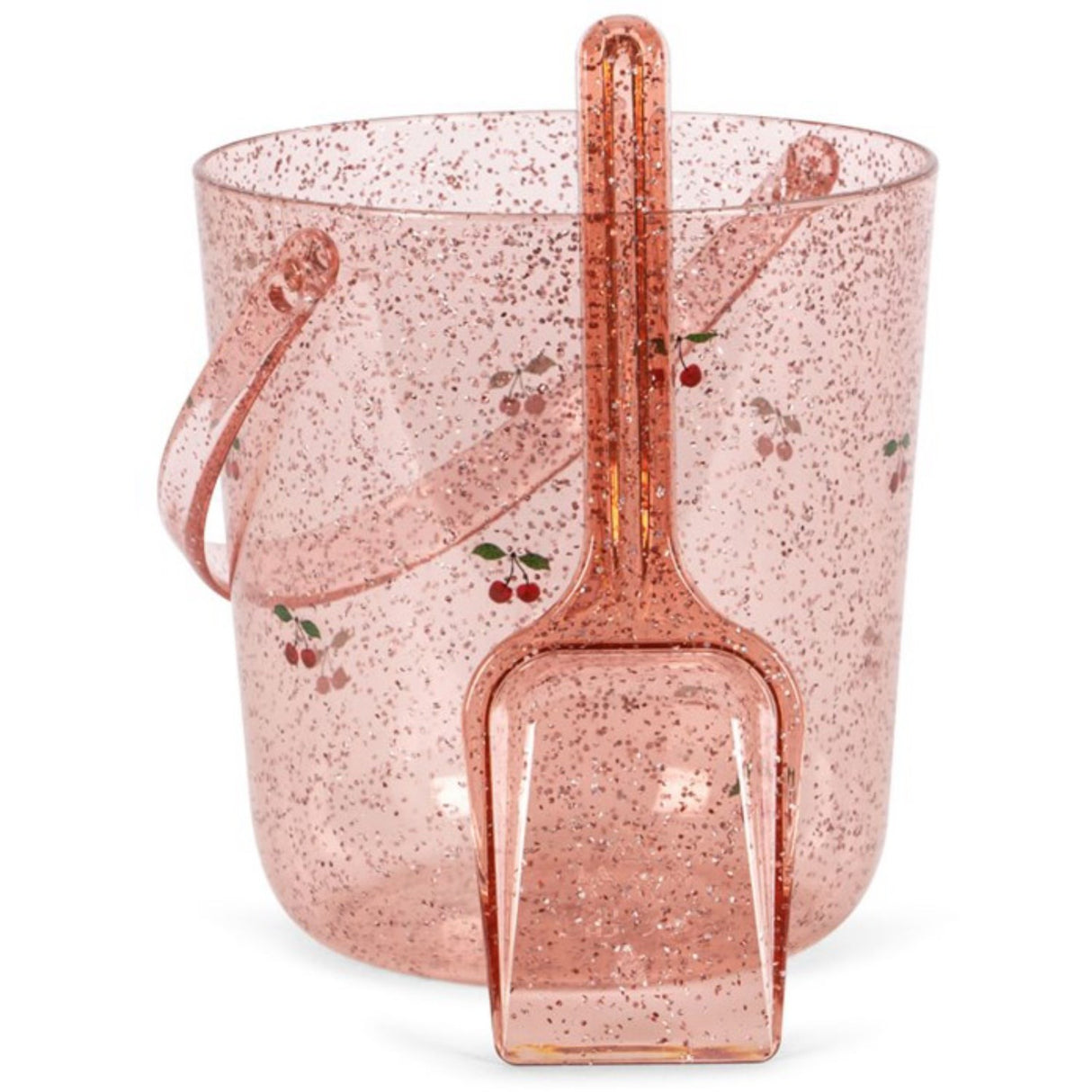 Konges Sløjd Cherry Glitter Hink och Skyffel Print