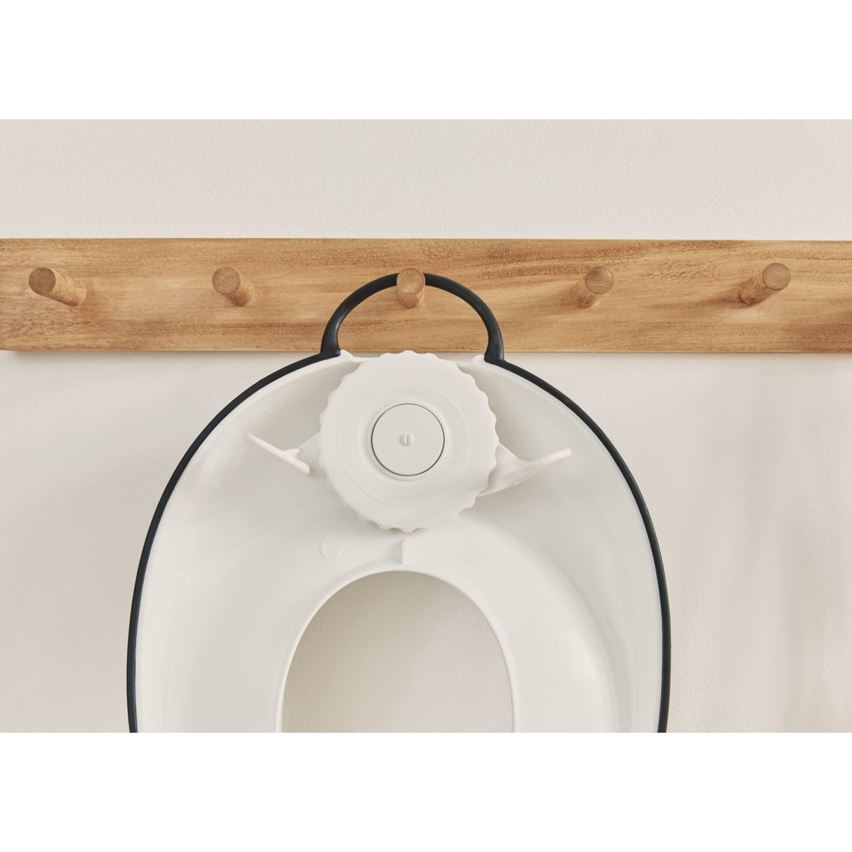 BabyBjörn White/Black Toiletsæde