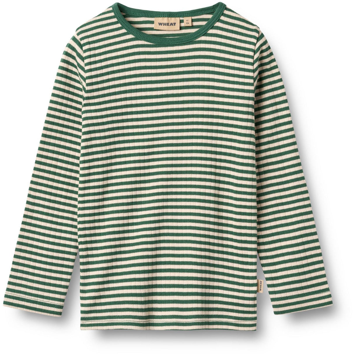 Wheat Green Stripe Blus Stig