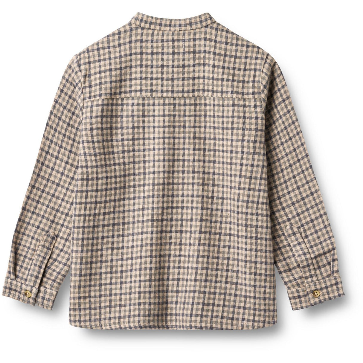 Wheat Blue Check Skjorta L/S Willum