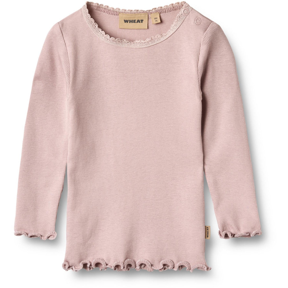 Wheat Soft Lilac Rib Blus Reese
