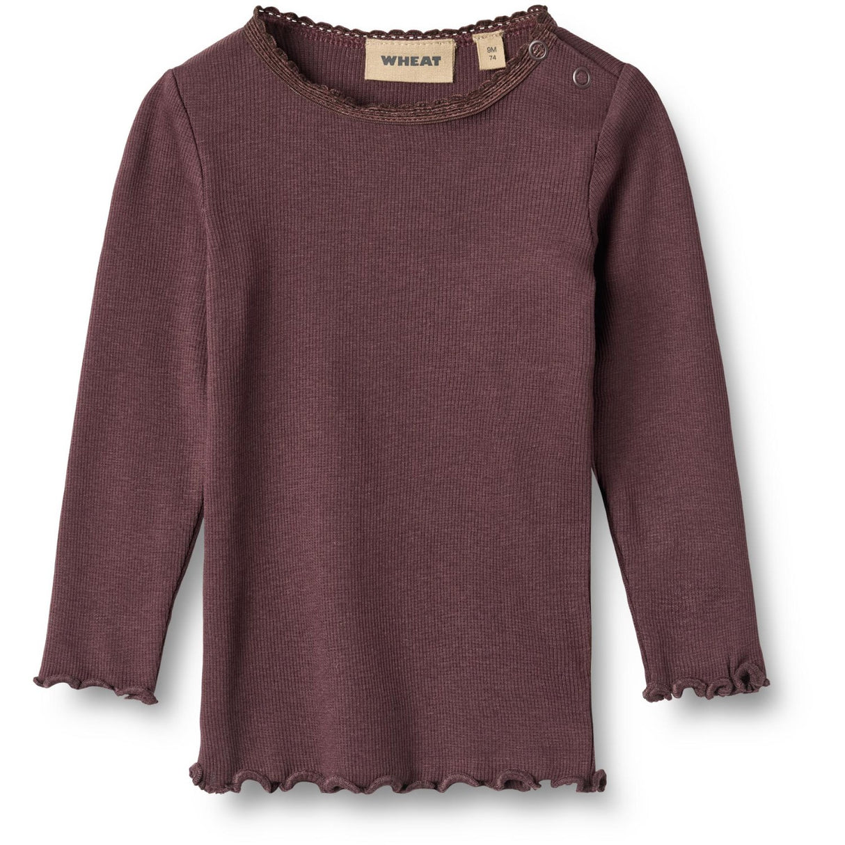 Wheat Fudge Rib Blus Reese