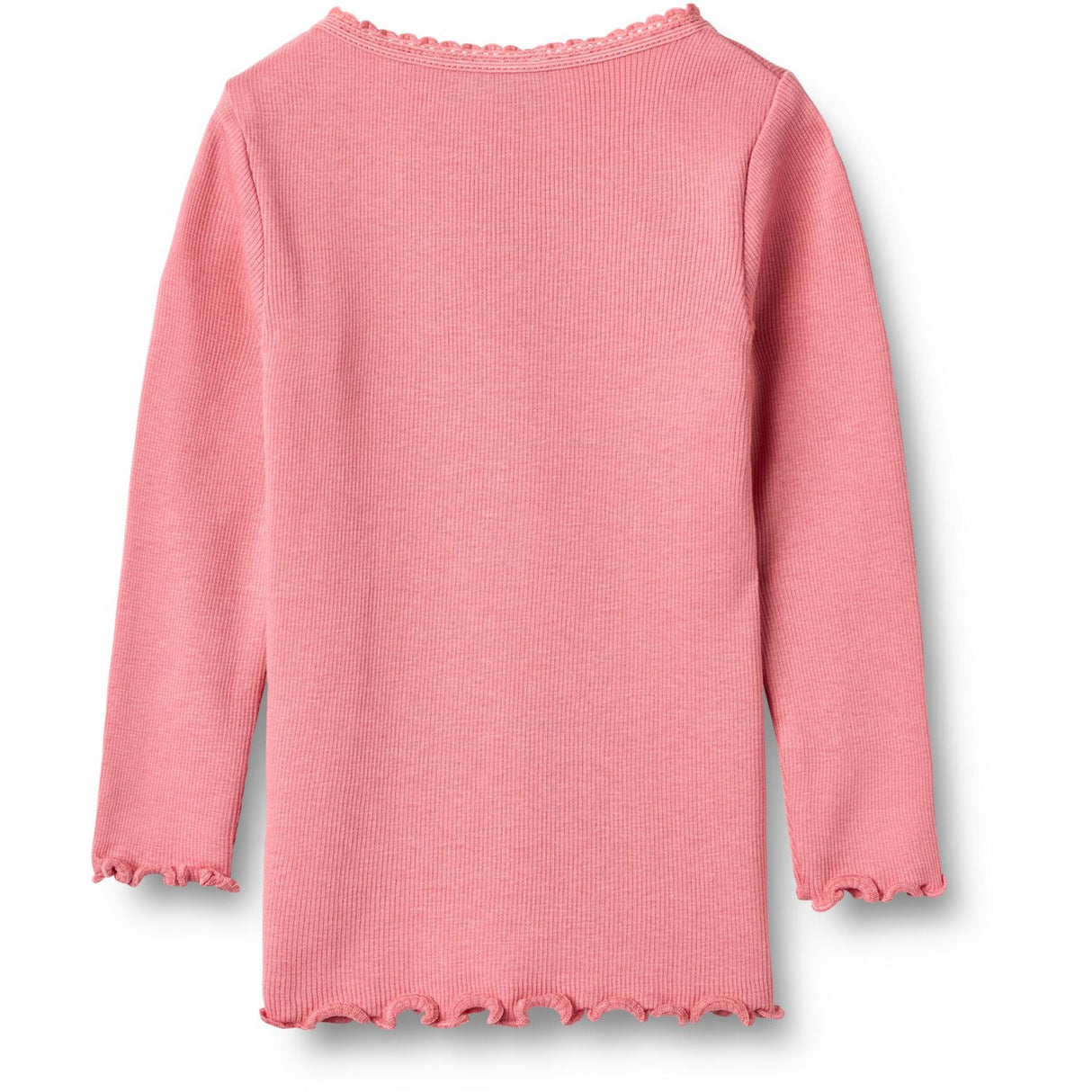 Wheat Soft Pink Rib Blus Reese