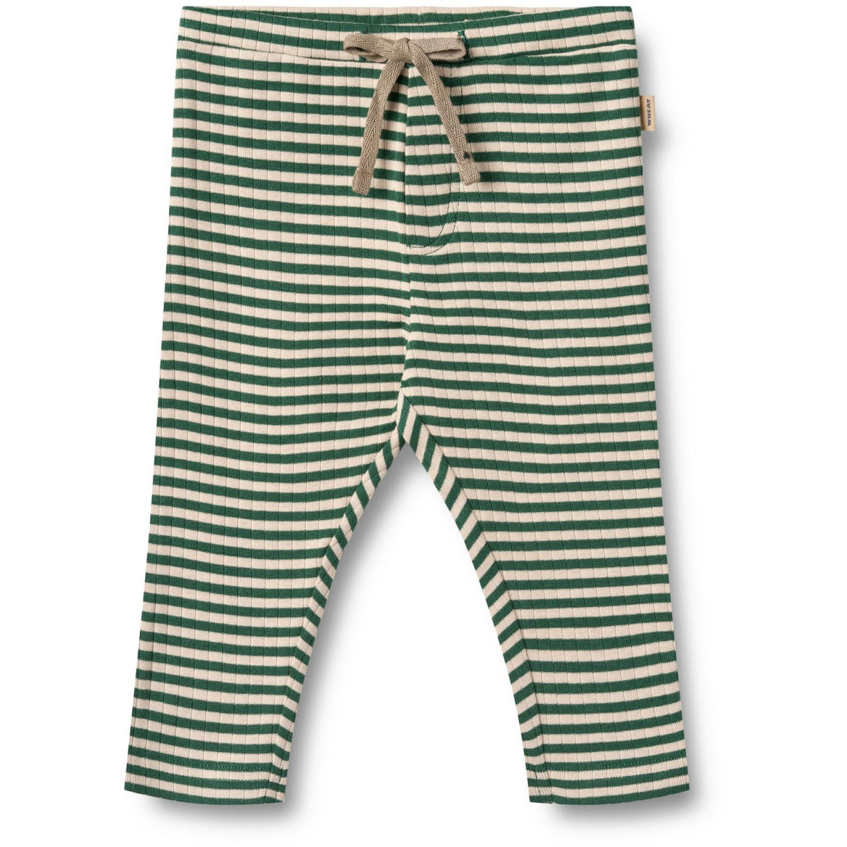 Wheat Green Stripe Jersey Byxor Manfred