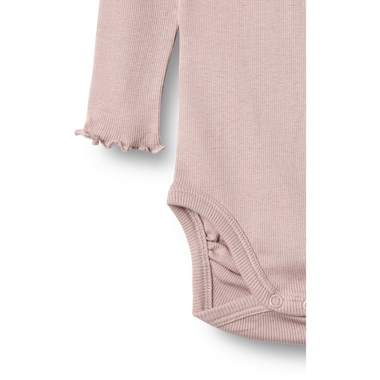 Wheat Soft Lilac Rib Body L/S Lotta