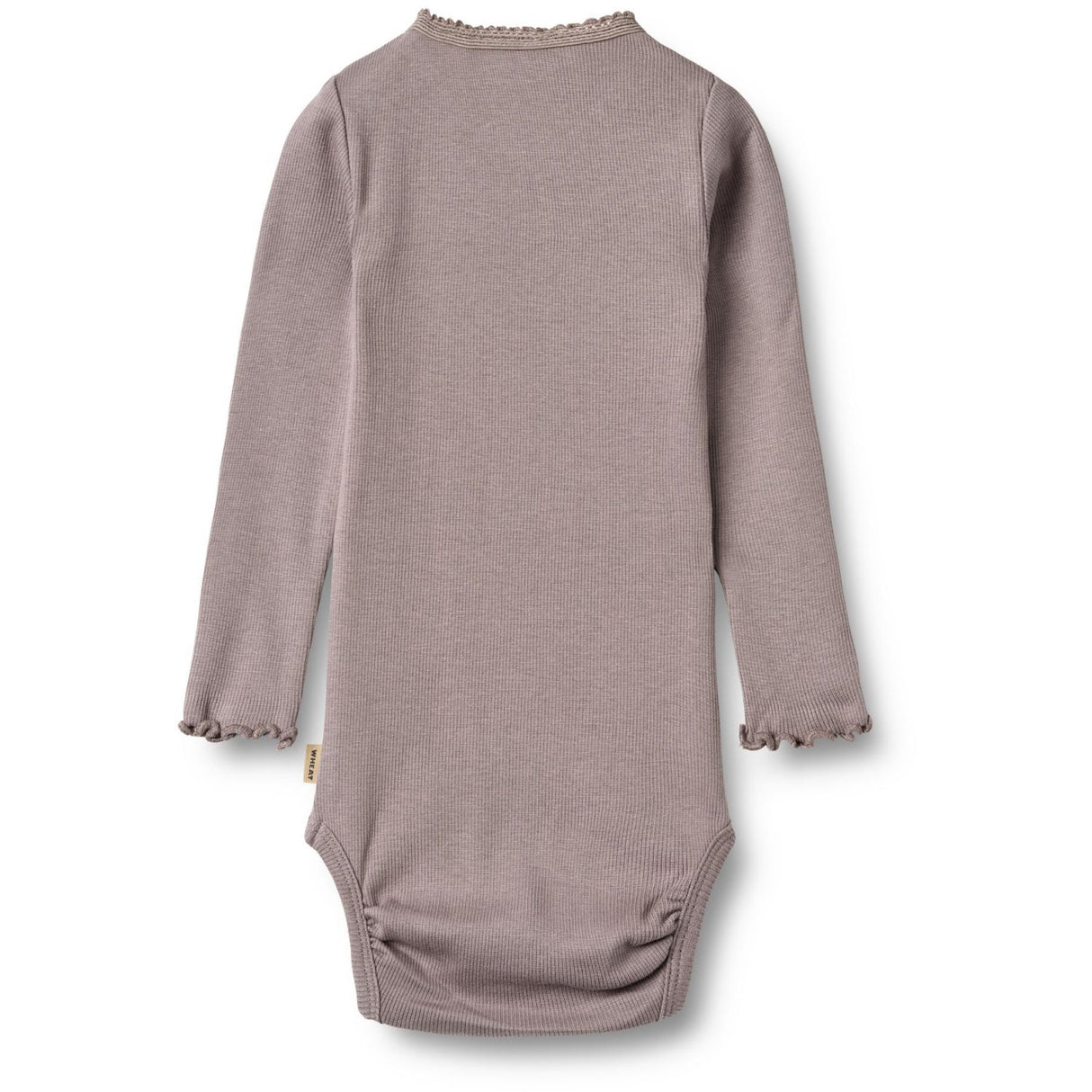 Wheat Dusty Purple Rib Body L/S Lotta