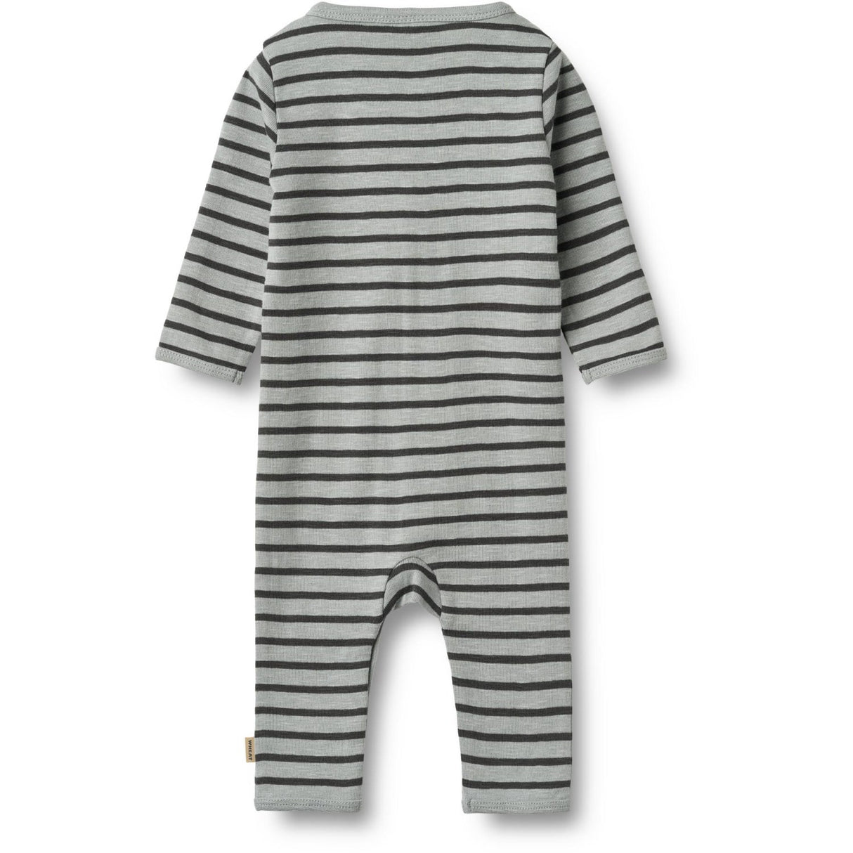 Wheat Soft Blue Stripe Byxdress L/S Dusty