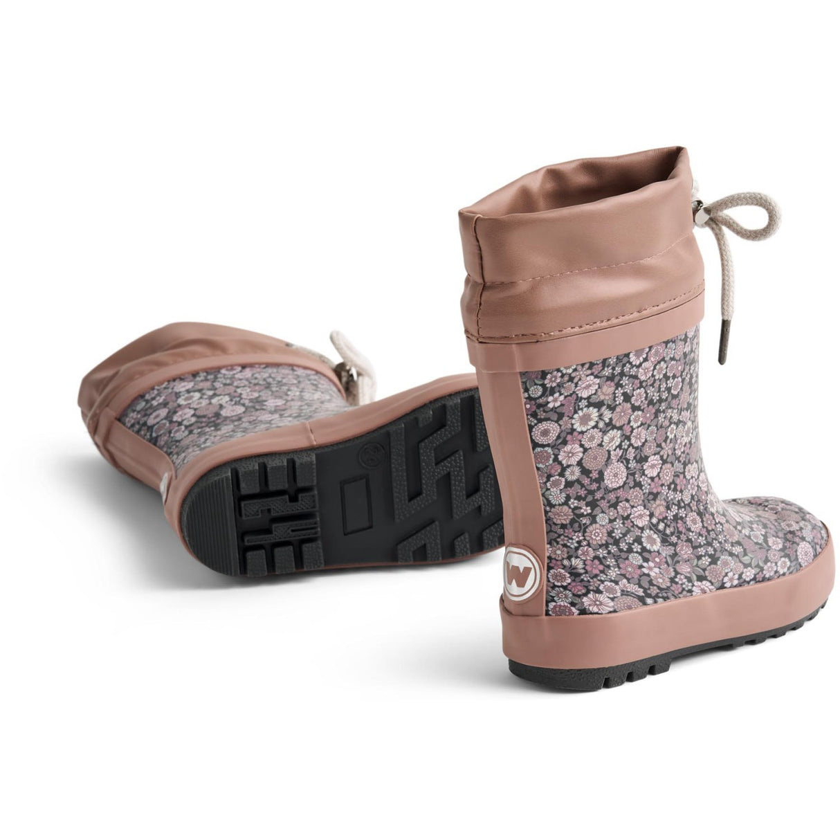 Wheat Black Sea Garden Rubber Stövlar Thermo Print