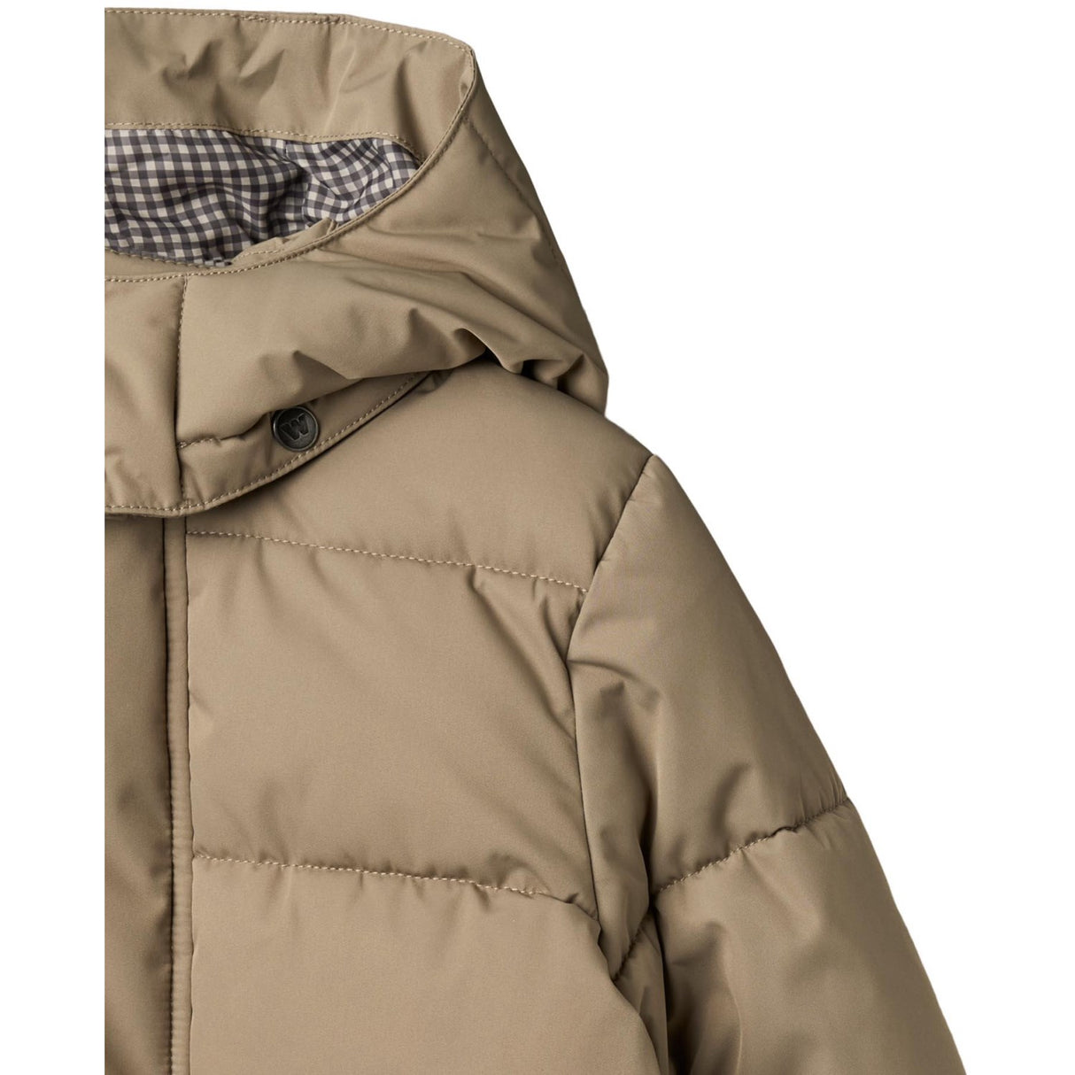 Wheat Grey Stone Puffer Jacka Gael