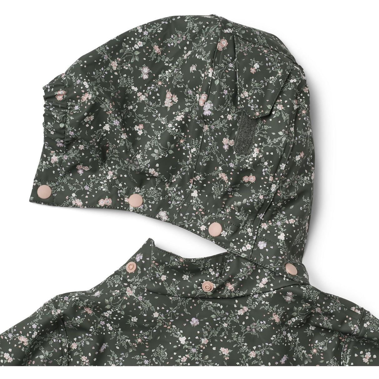 Wheat Forest Lake Checked Flowers Regnkläder Ollo Jacka