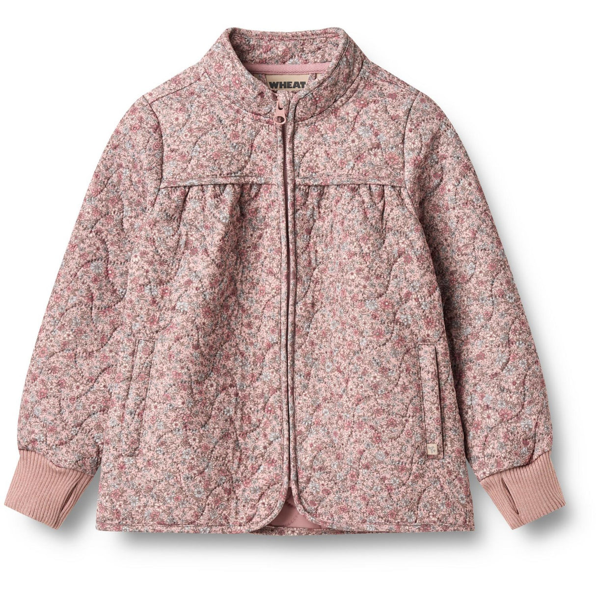 Wheat Soft Lavender Flowers Thermo Jacka Thilde