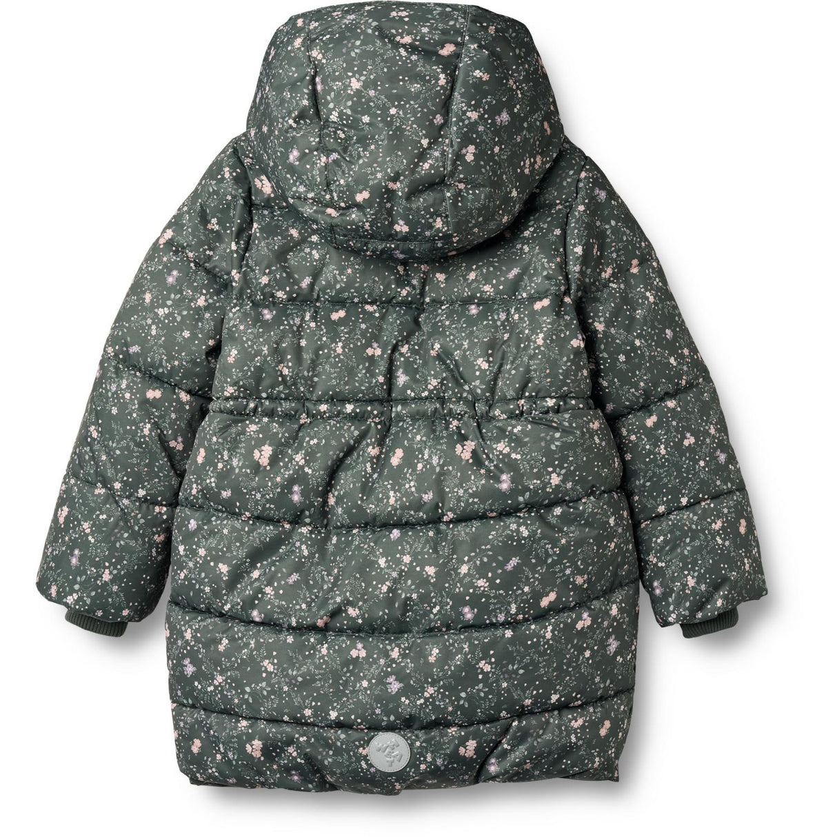 Wheat Forest Lake Checked Flowers Puffer Täcka Yrsa