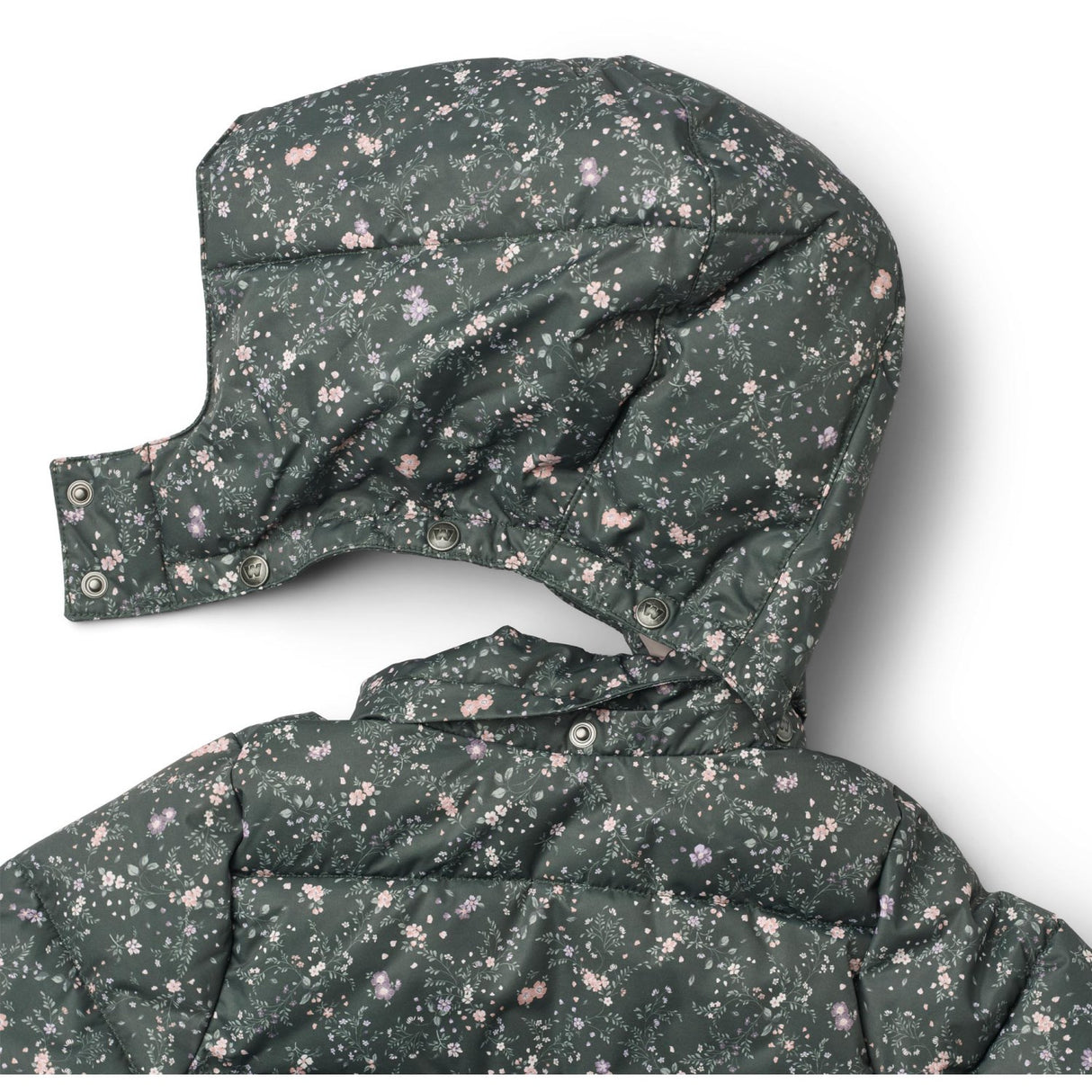 Wheat Forest Lake Checked Flowers Puffer Täcka Yrsa