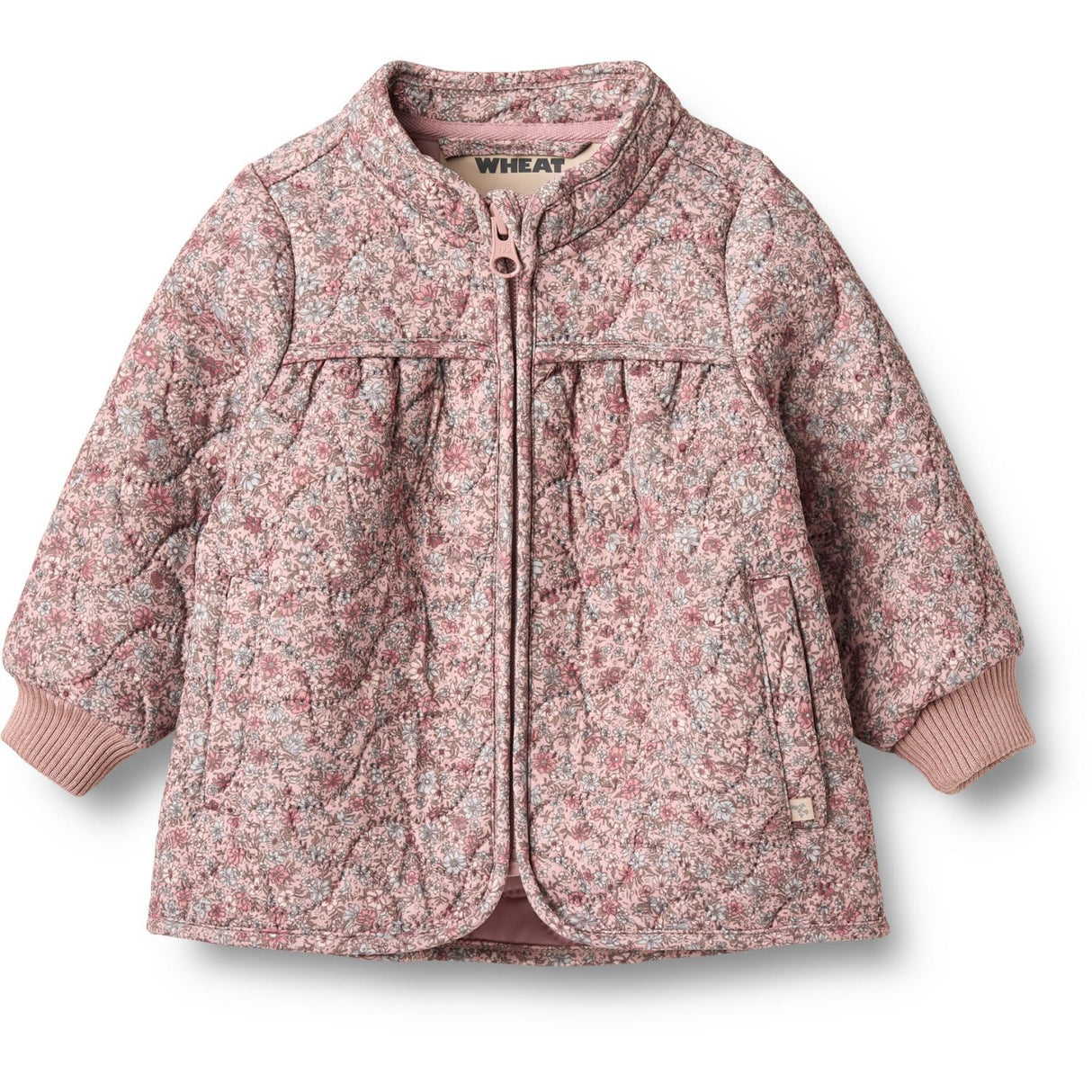 Wheat Soft Lavender Flowers Thermo Jacka Thilde