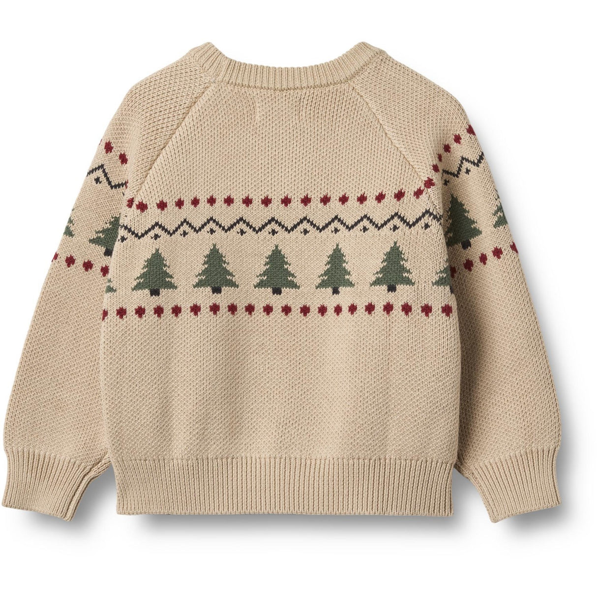 Wheat Warm Sand Jacquard Pullover Balou