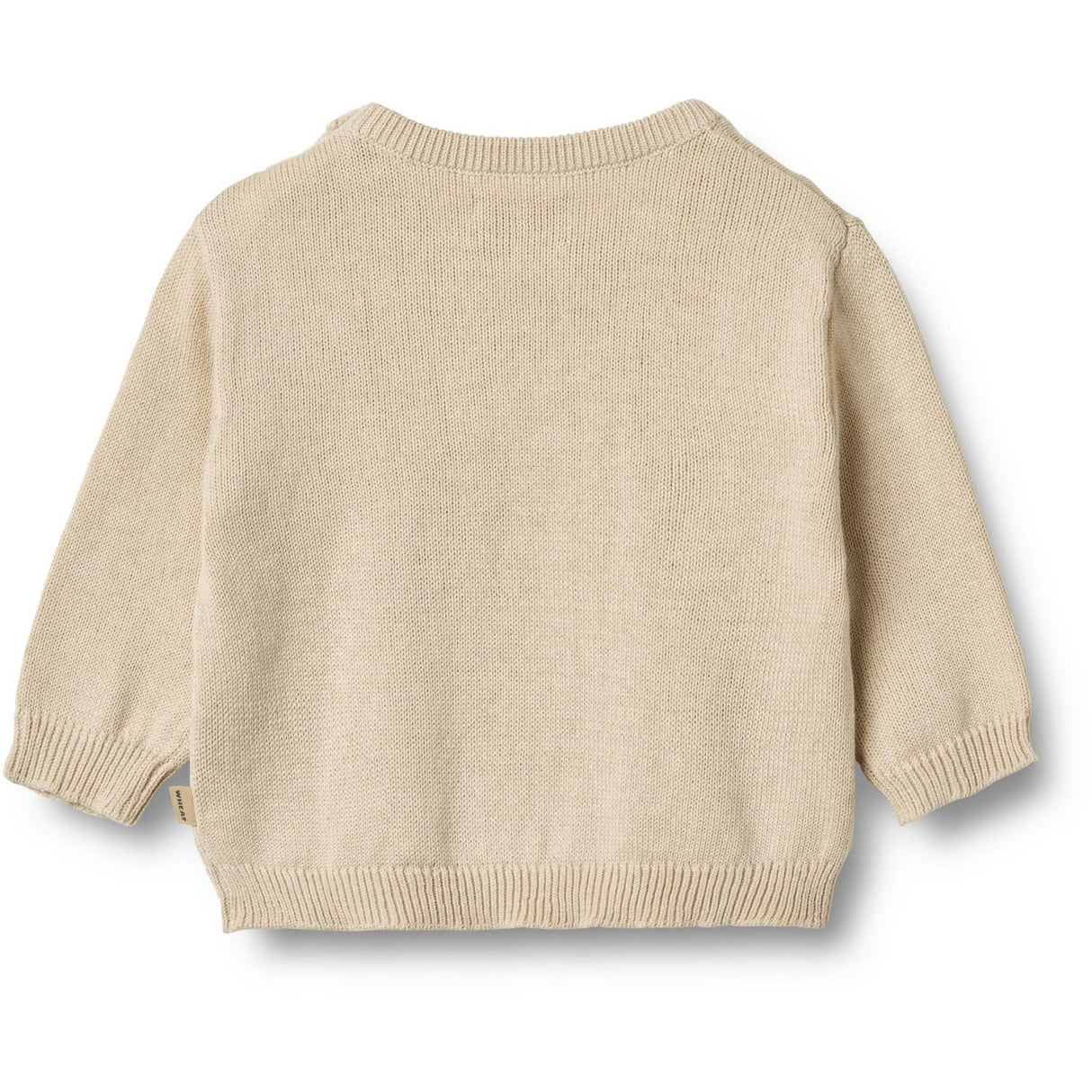 Wheat Offwhite Stickad Pullover Embr. Lisa