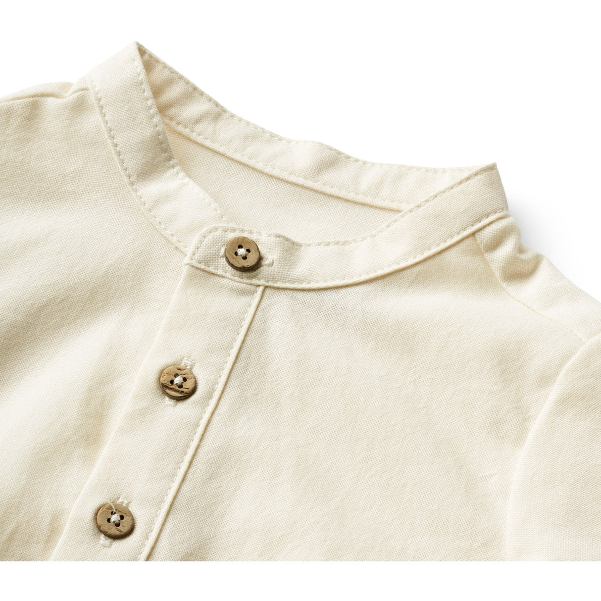 Wheat Eggshell Romper Skjorta Victor