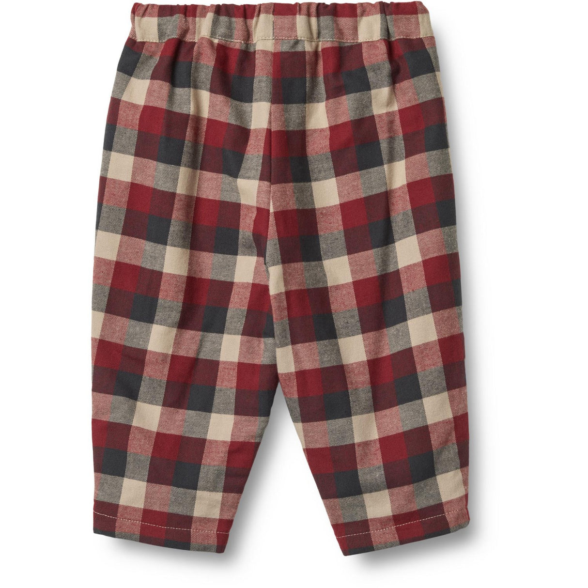 Wheat Red Blue Check Byxor Lined Arne