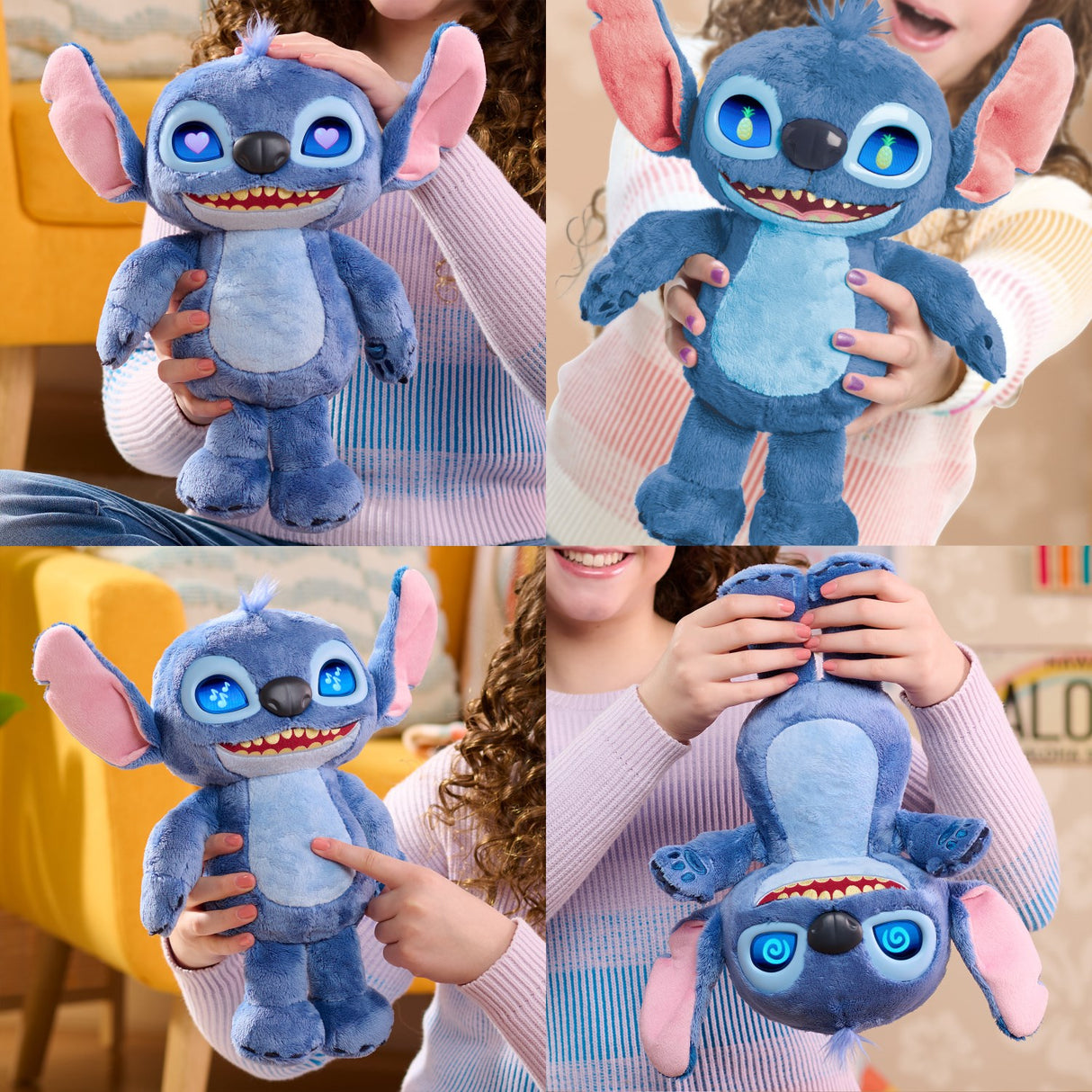 Disney Stitch Movie Emotive Eye Feature Plys 27 Cm