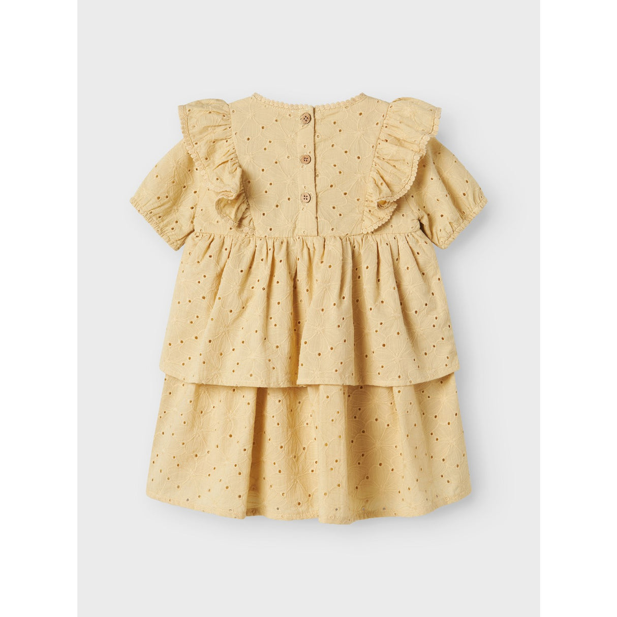 Lil'Atelier Sea Mist Nmffabioli Ss Loose Klänning Lil