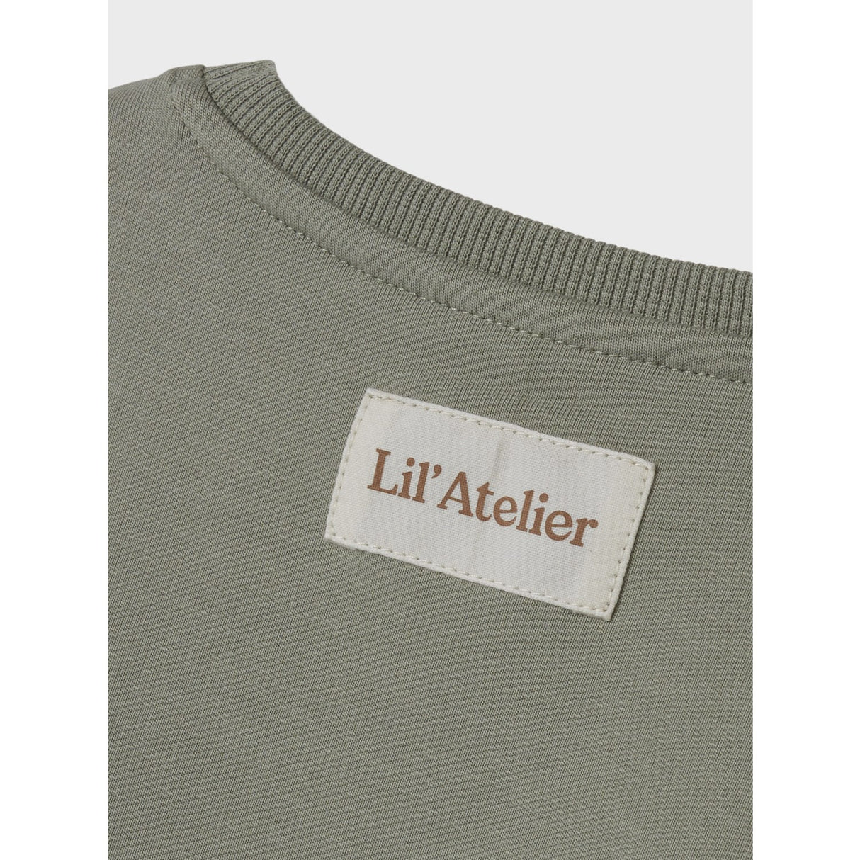 Lil'Atelier Seagrass Nmmomads Ls Loose Sweat Lil