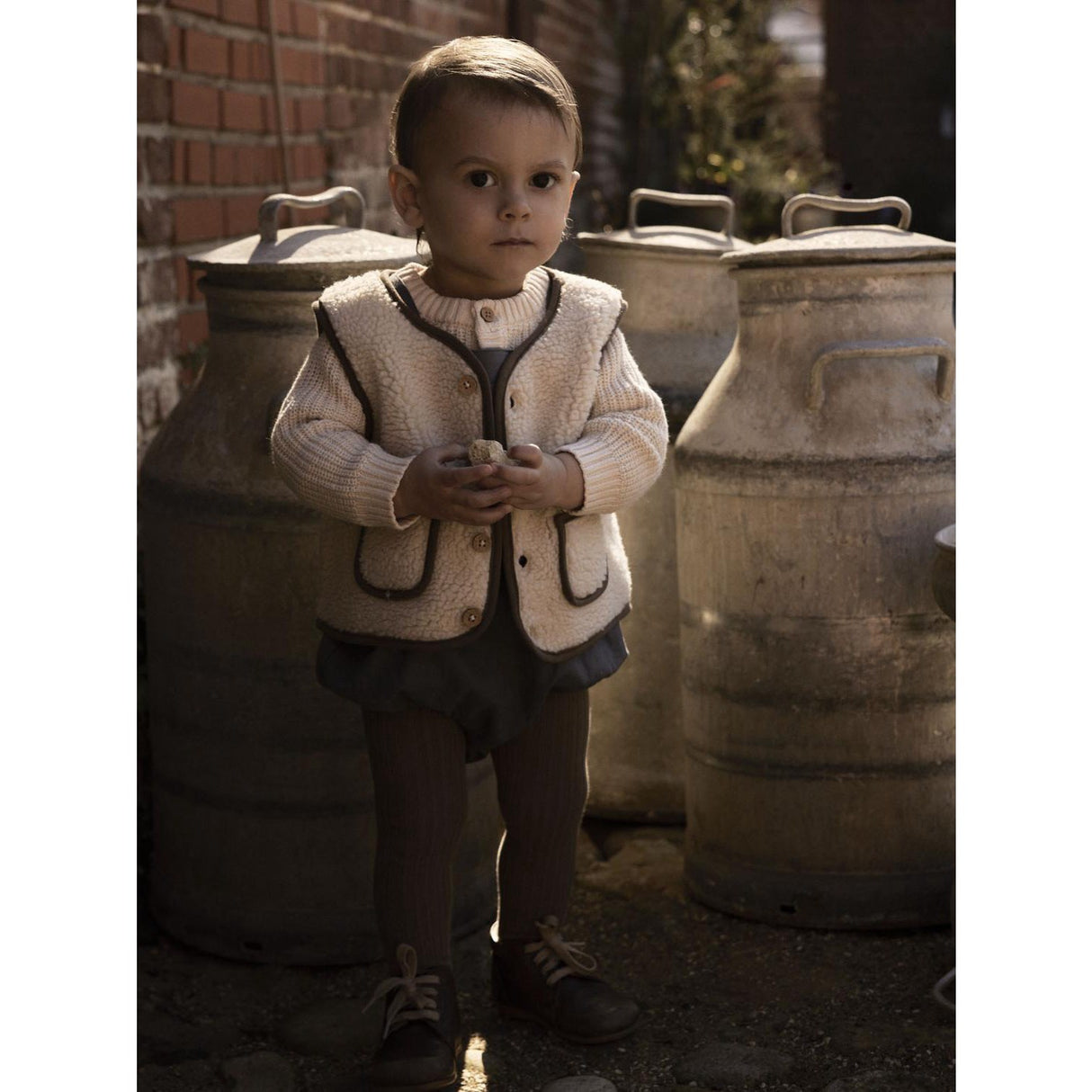 Lil'Atelier Turtledove Shitake Nbnlajo Loose Väst Lil