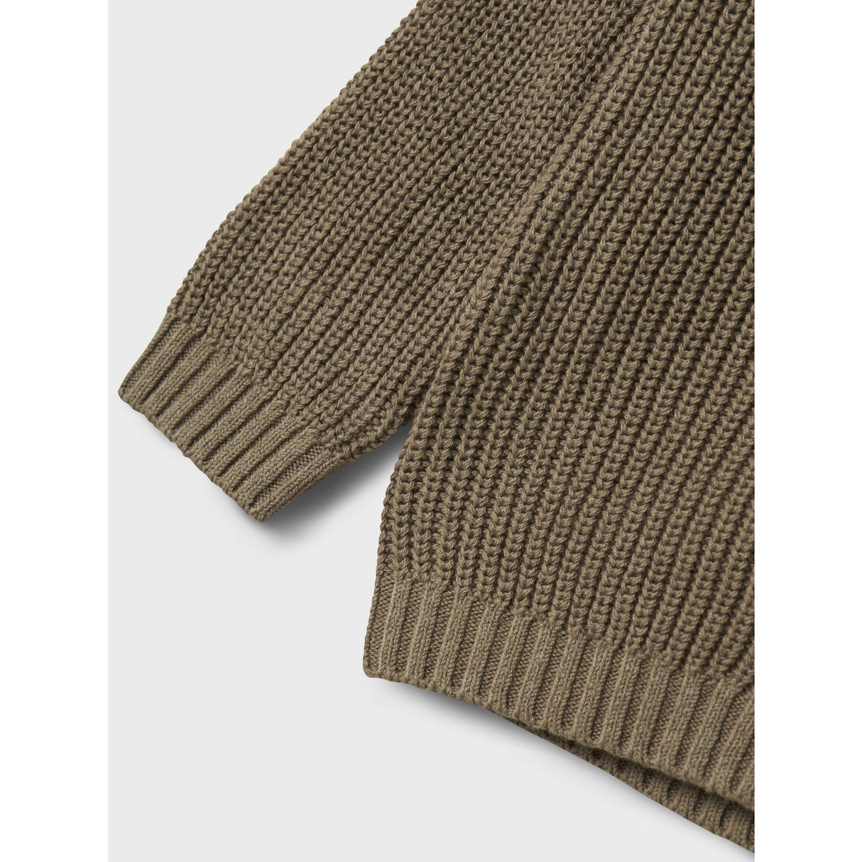 Lil'Atelier Overland Trek Nmnemlen Lin Ls Stickad Card Lil Noos