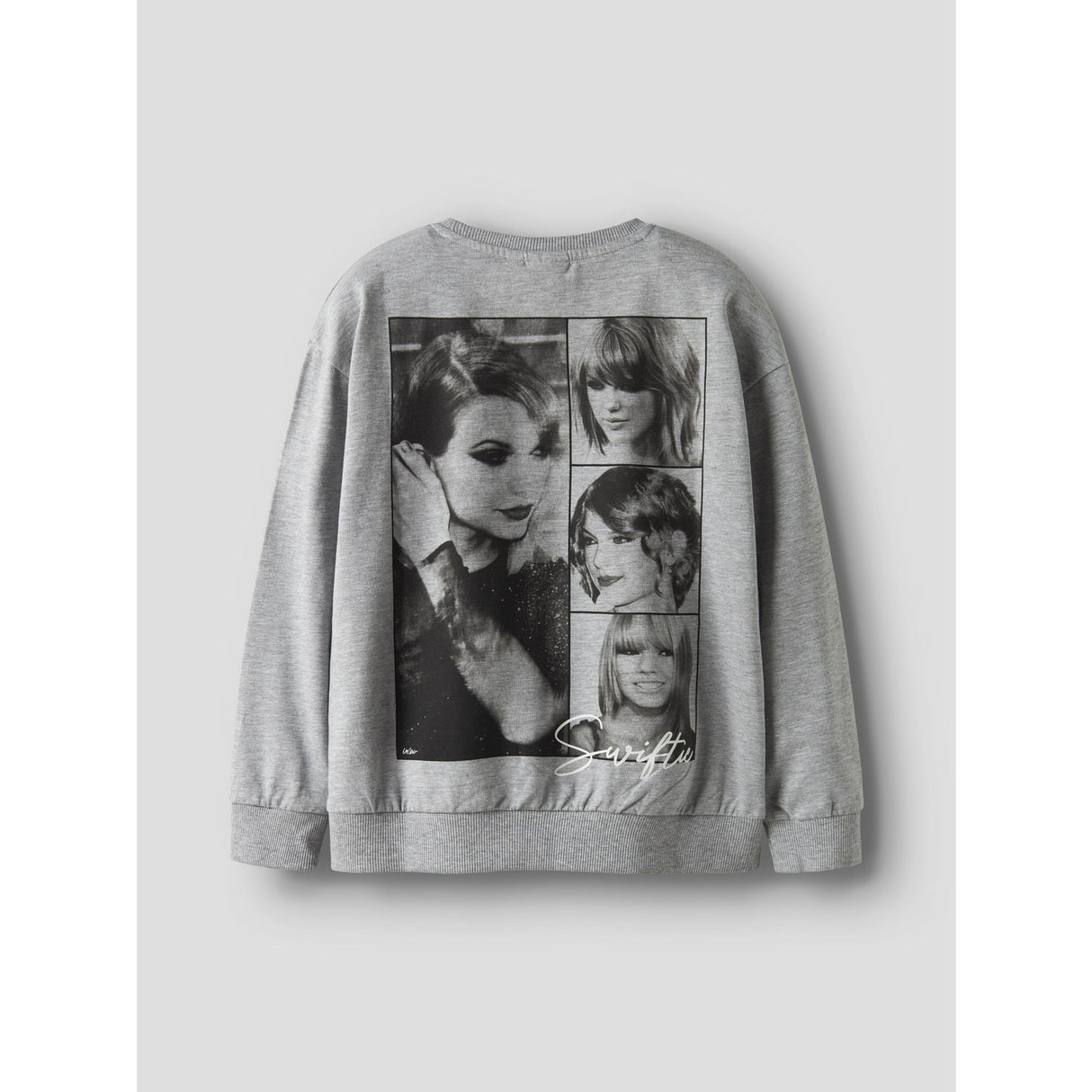 Name It Grey Melange Nkfjixis Cicons Rlx Sweat Unb Sky