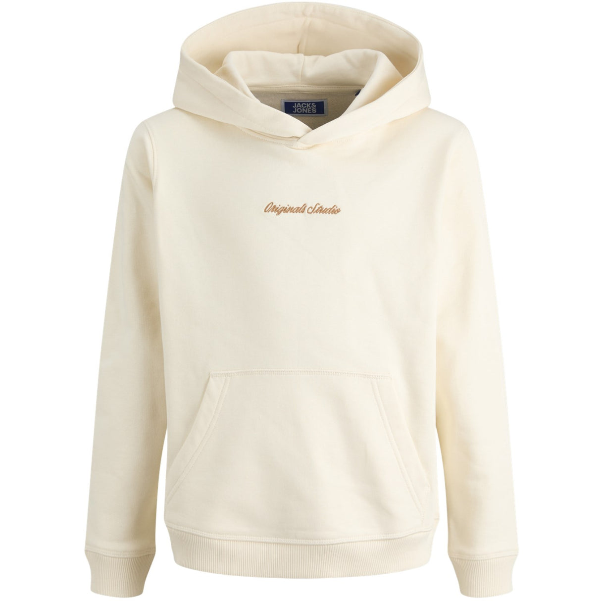 Jack & Jones Junior Antique White Jornorrebro Emb Sweat Huva Noos Jnr