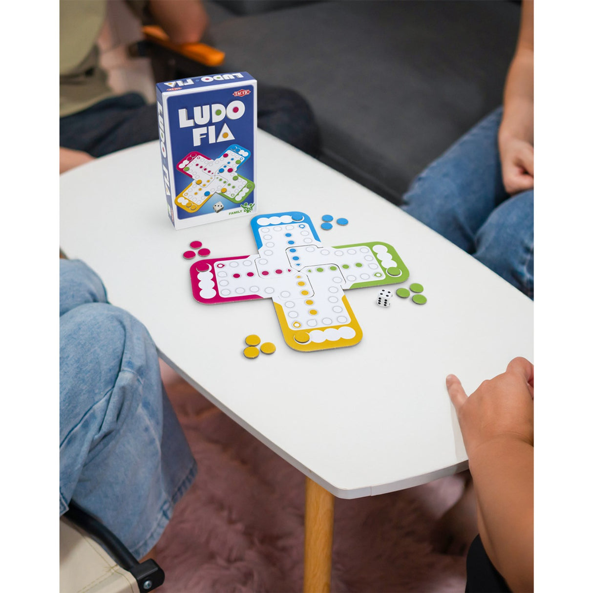 Tactic Games Ludo Fia - Rejse Spel