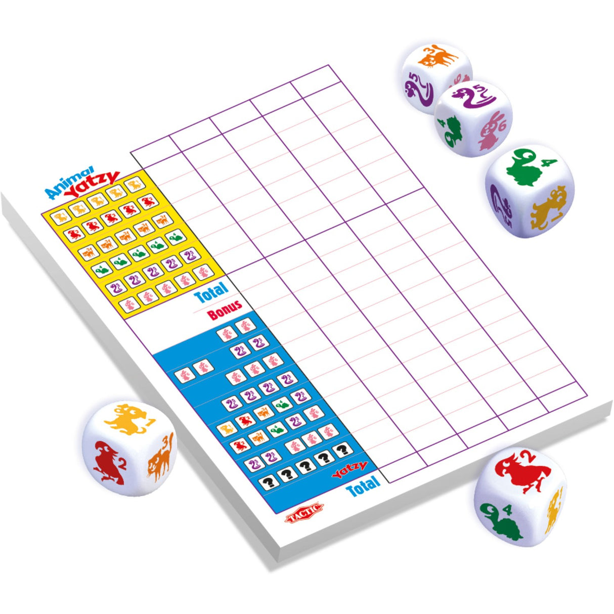 Tactic Games Yatzy Med Dyr Rejse Spel