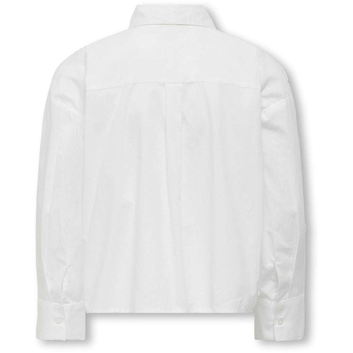 kids ONLY Bright White Rhinestones Koglina Stone Oversize L/S Skjorta Wvn