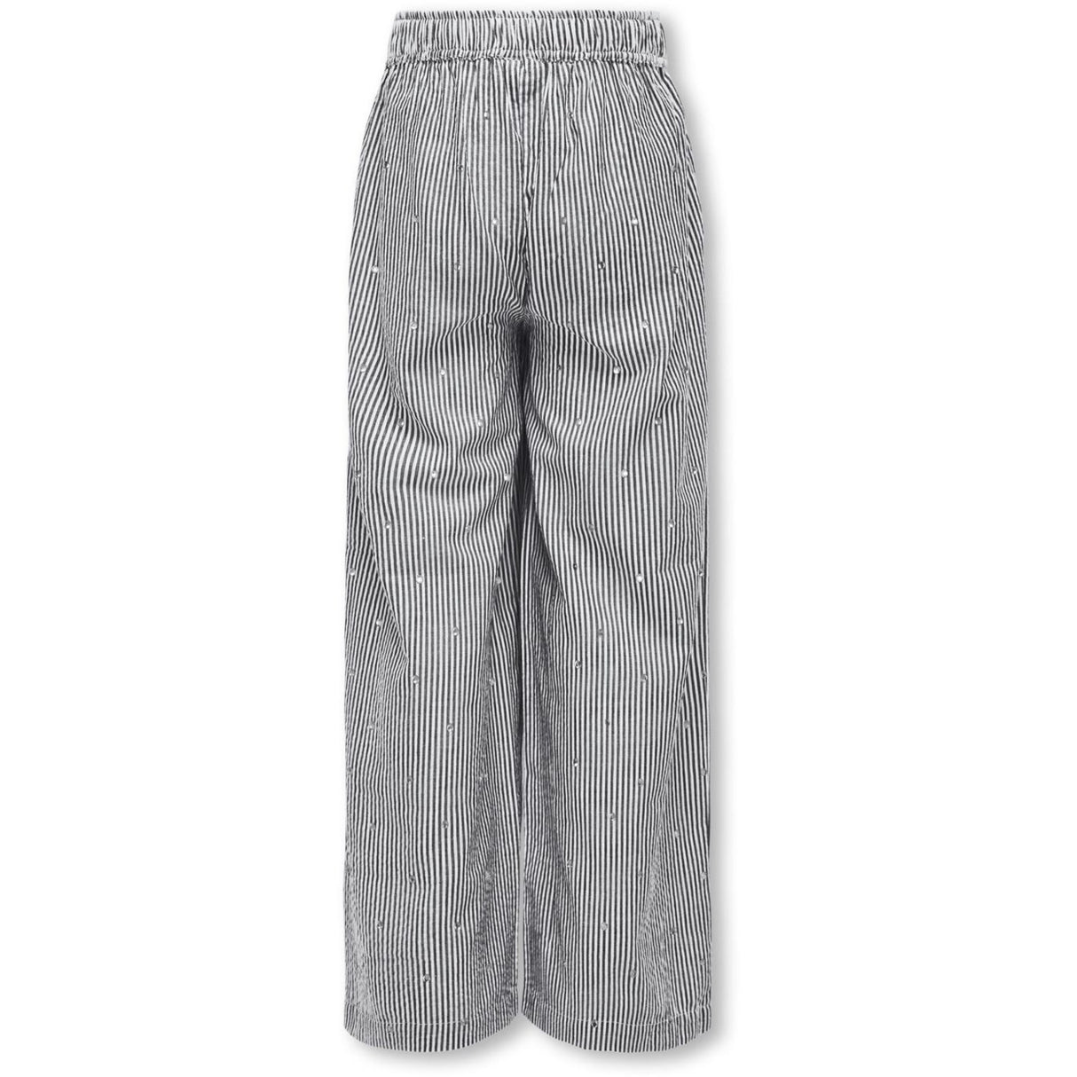 kids ONLY Bright White Naval Academy Kogsiv-Smilla Life Ls Rhinest. Byxor Cp