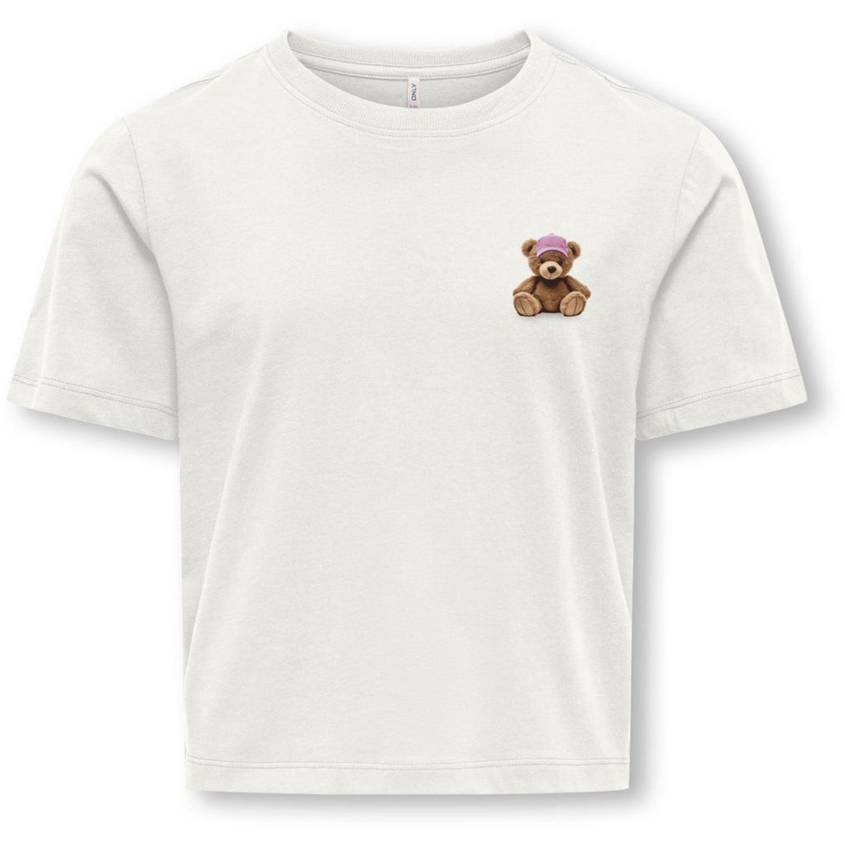 kids ONLY Cloud Dancer Teddy Cap Kogrex S/S Printed Topp Jrs