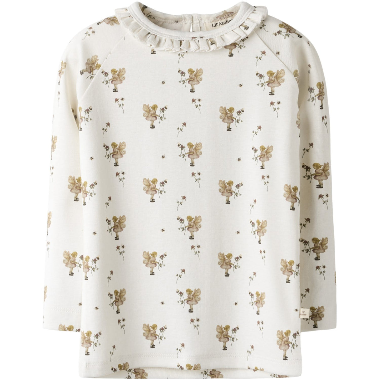 Lil'Atelier Coconut Milk Nmflayo Loa Ls Slim Topp Lil