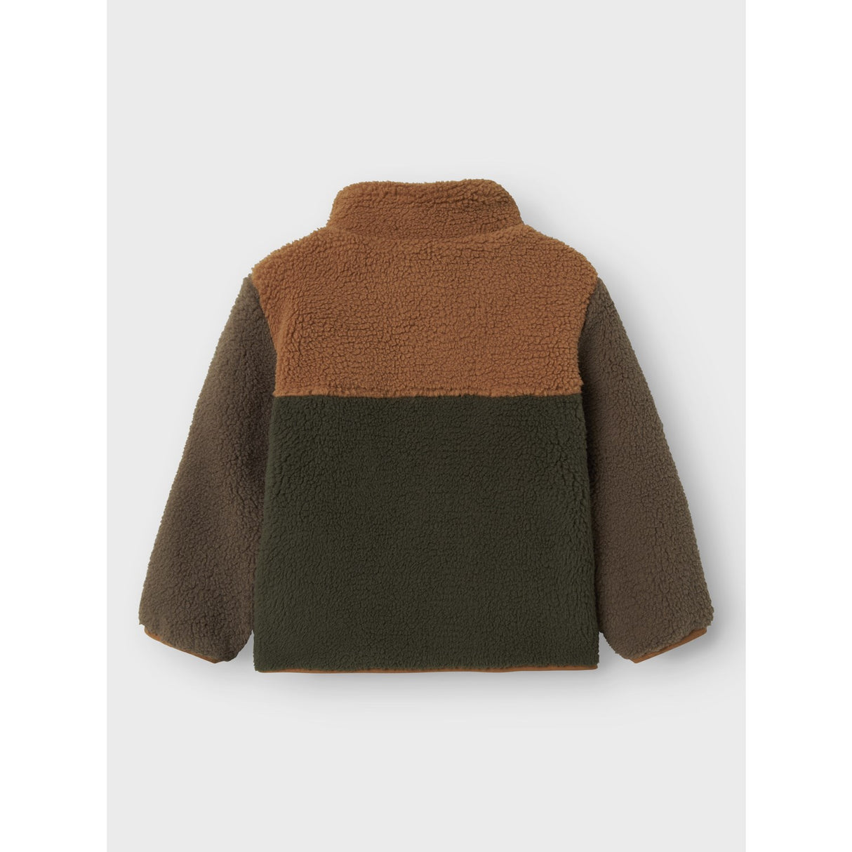 Name It Toasted Coconut Nmmmonico Teddy Jacket Block