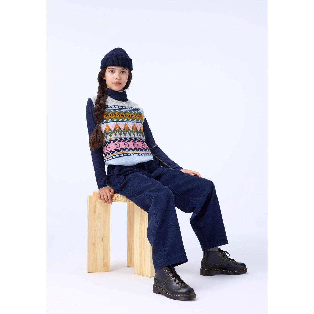 Molo Kind Argyle Grace Väst