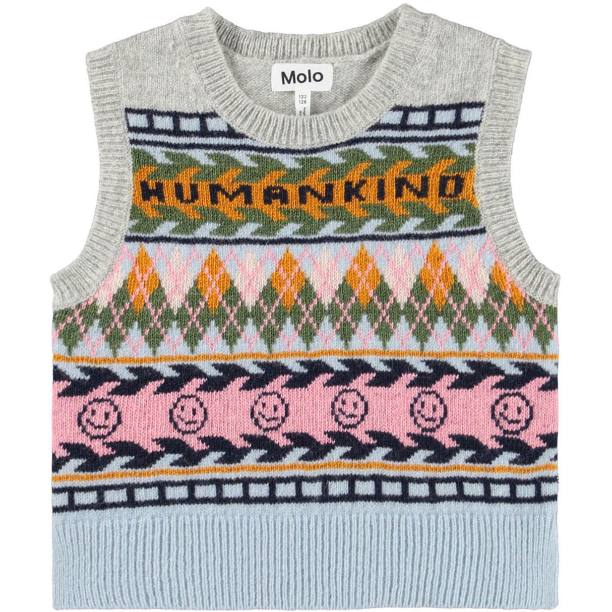 Molo Kind Argyle Grace Väst