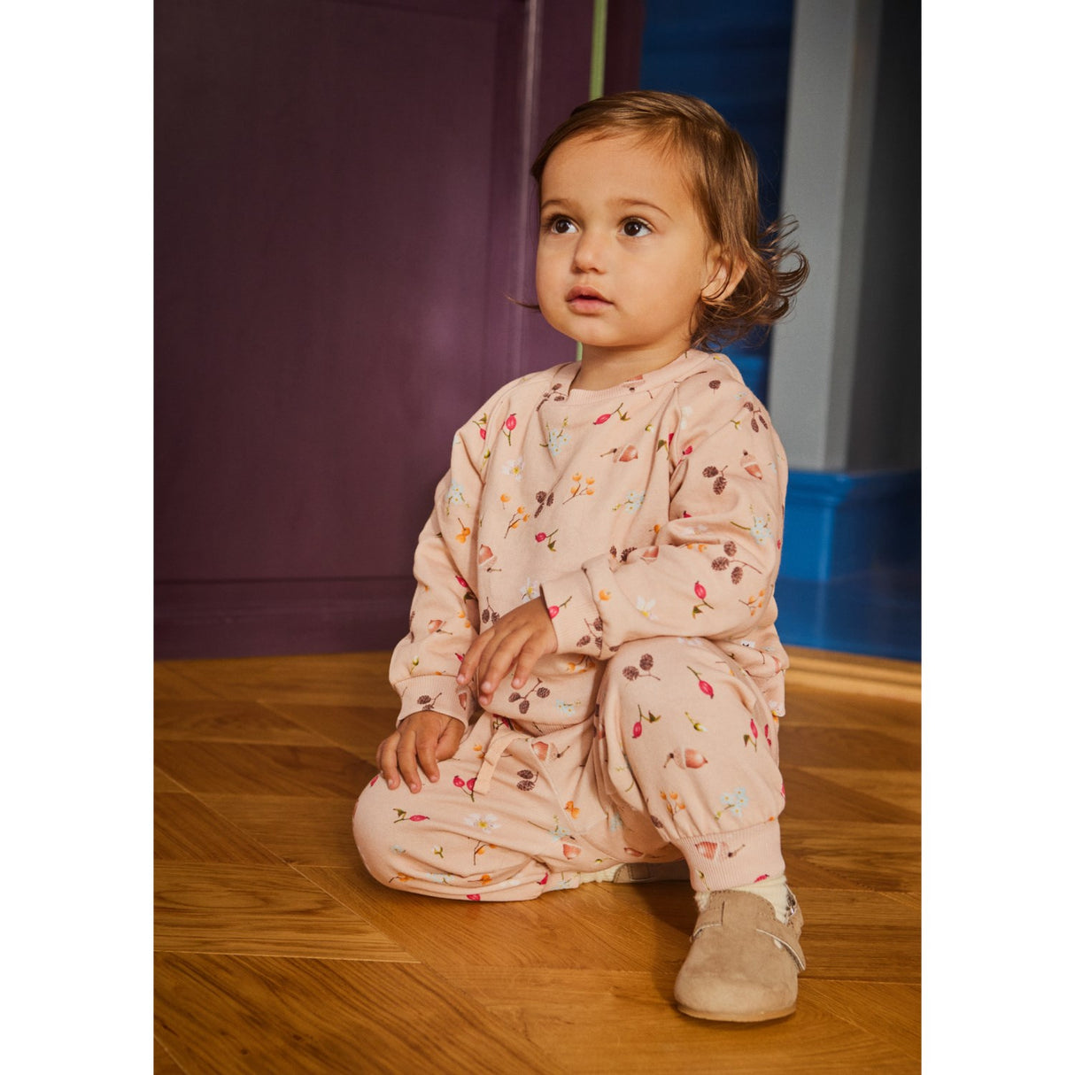 Molo Foraging Rose Simeon Soft Pants