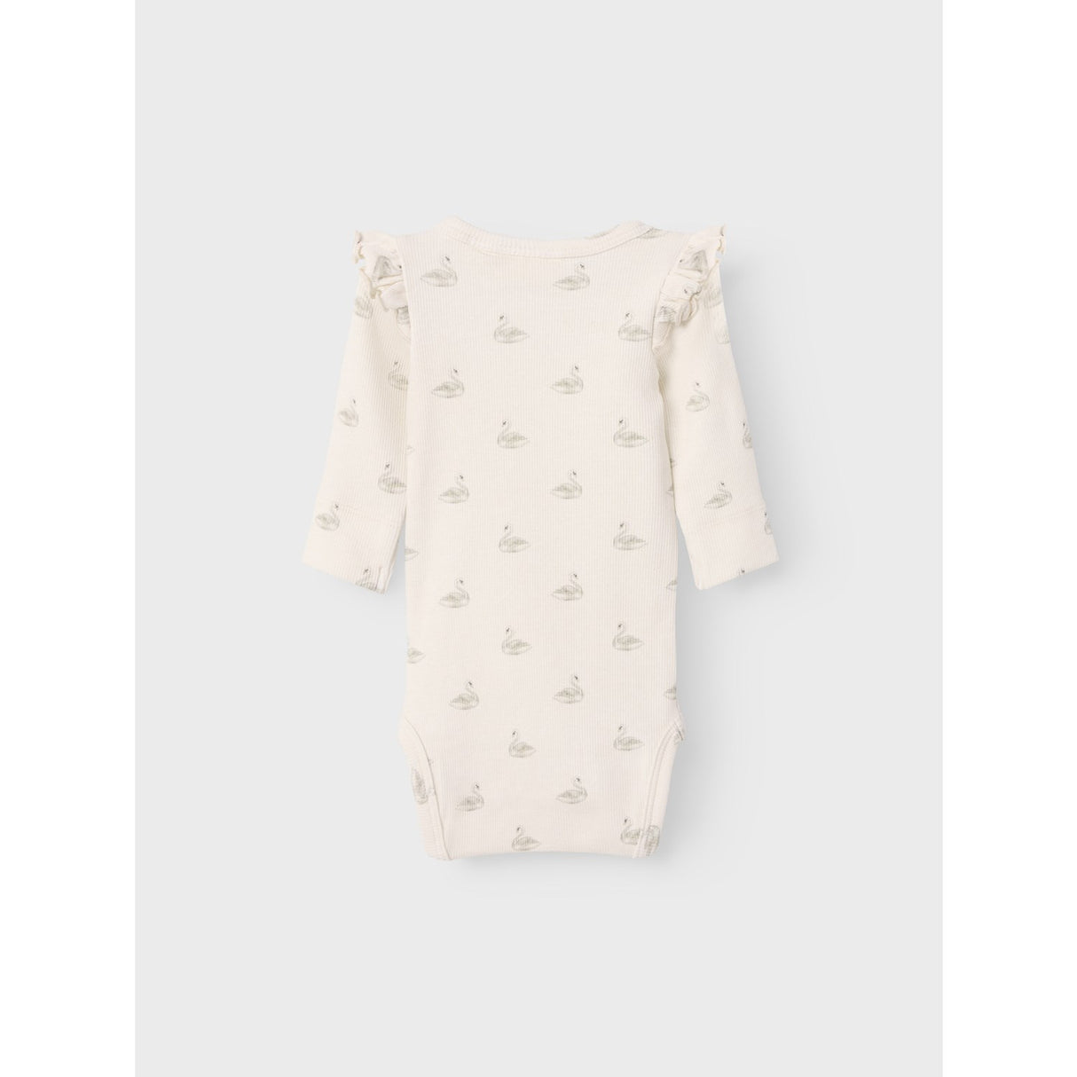 Lil'Atelier Pastel Parchment Swan Nbfgavo Eko Ls Slim Body Lil Noos