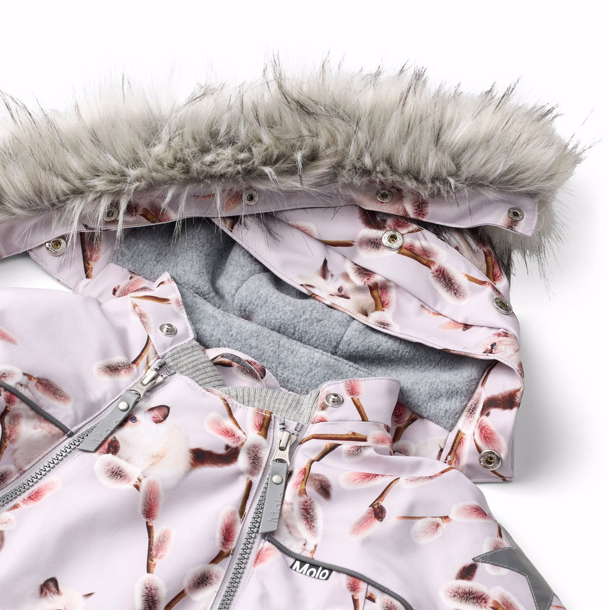 Molo Willow Kitten Pyxis Päls Baby Flygdräkt