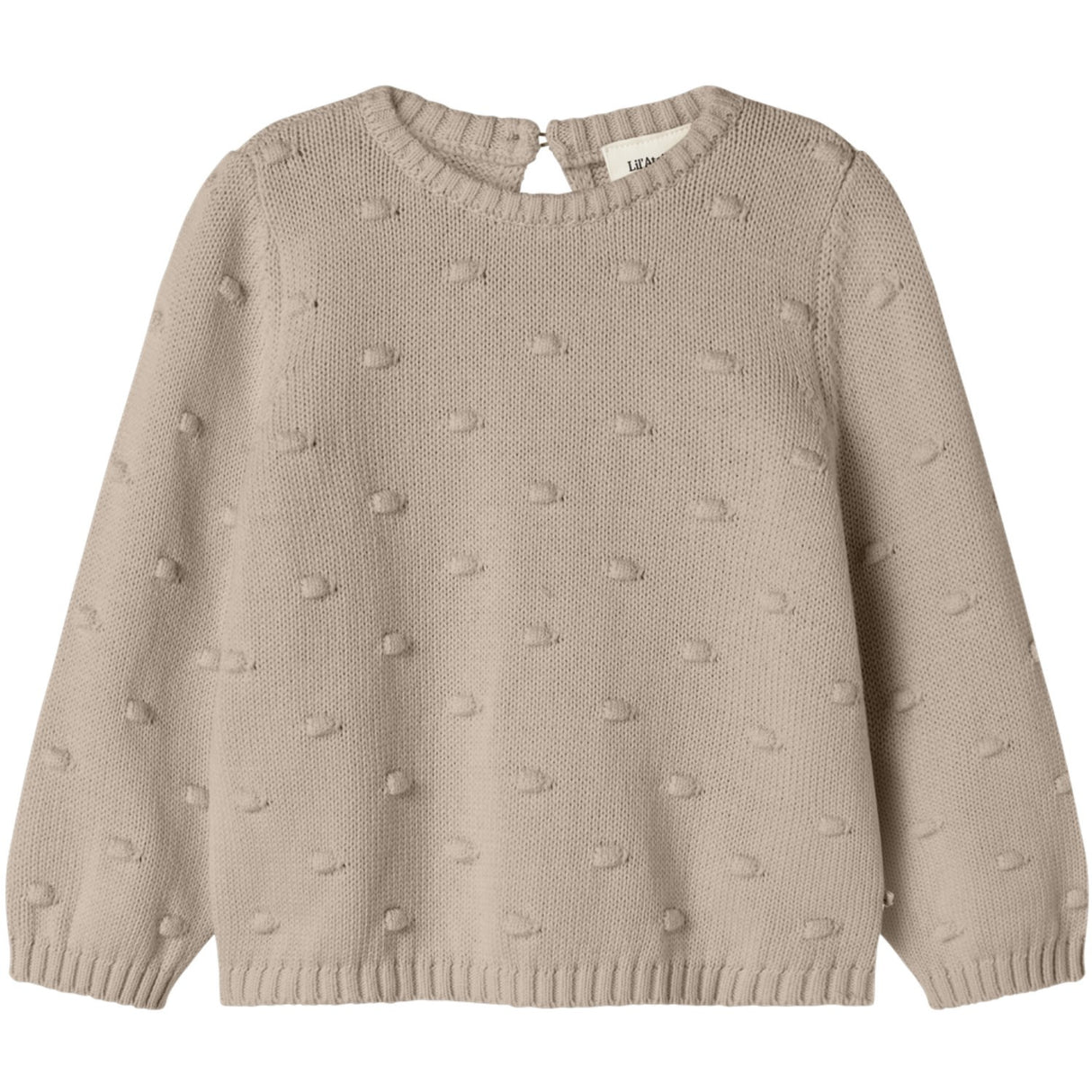 Lil'Atelier Oxford Tan Nmngable Ls Loose Stickad Lil