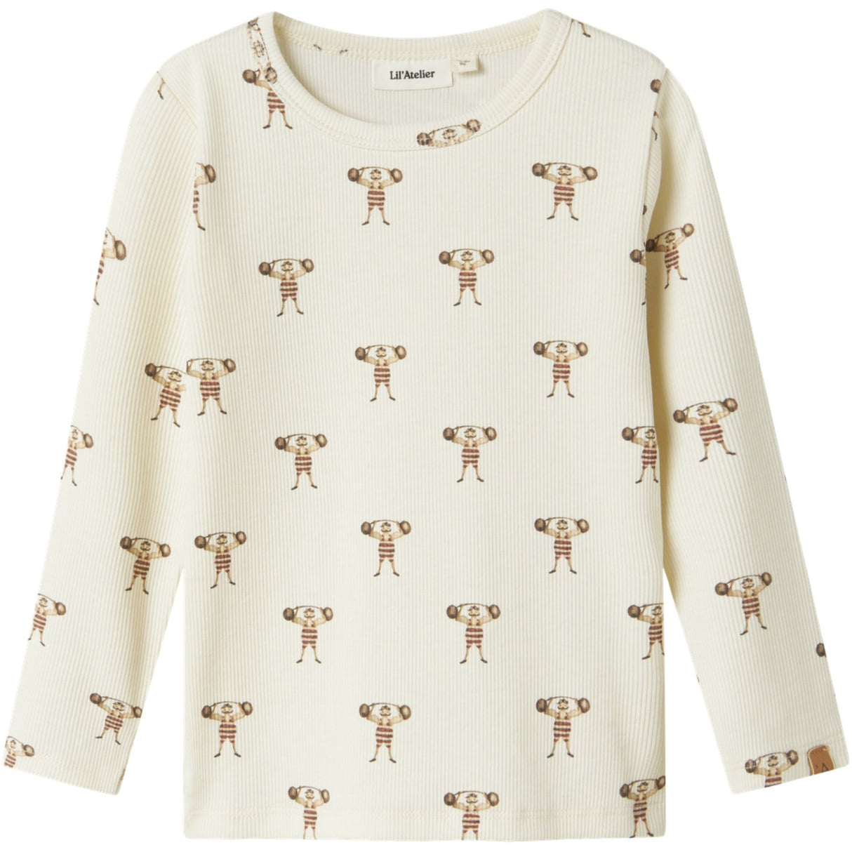 Lil'Atelier Turtledove Strong Man Nmmlavo Enk Ls Slim Topp Lil