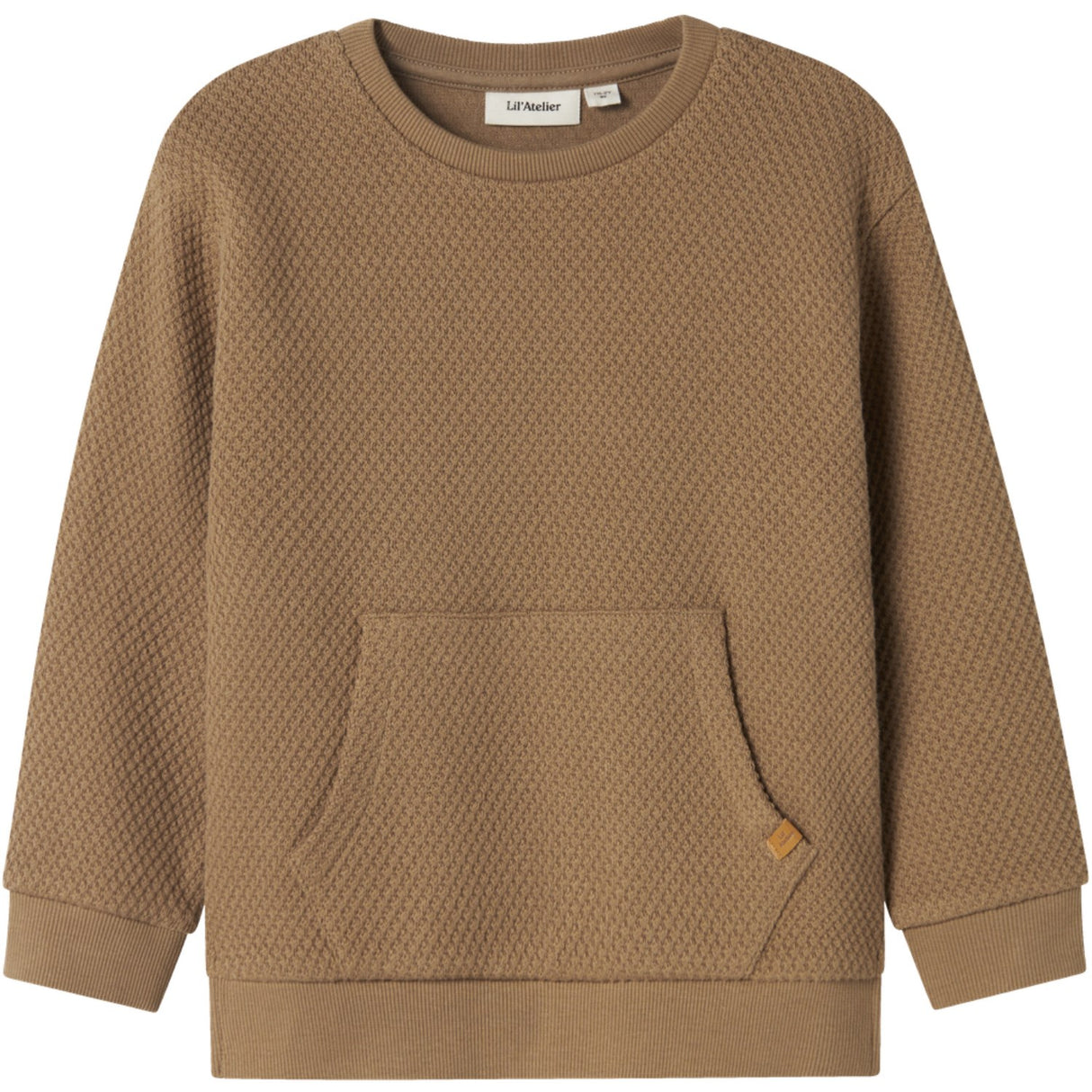 Lil'Atelier Sepia Tint Nmmnoello Ls Loose Sweat Lil