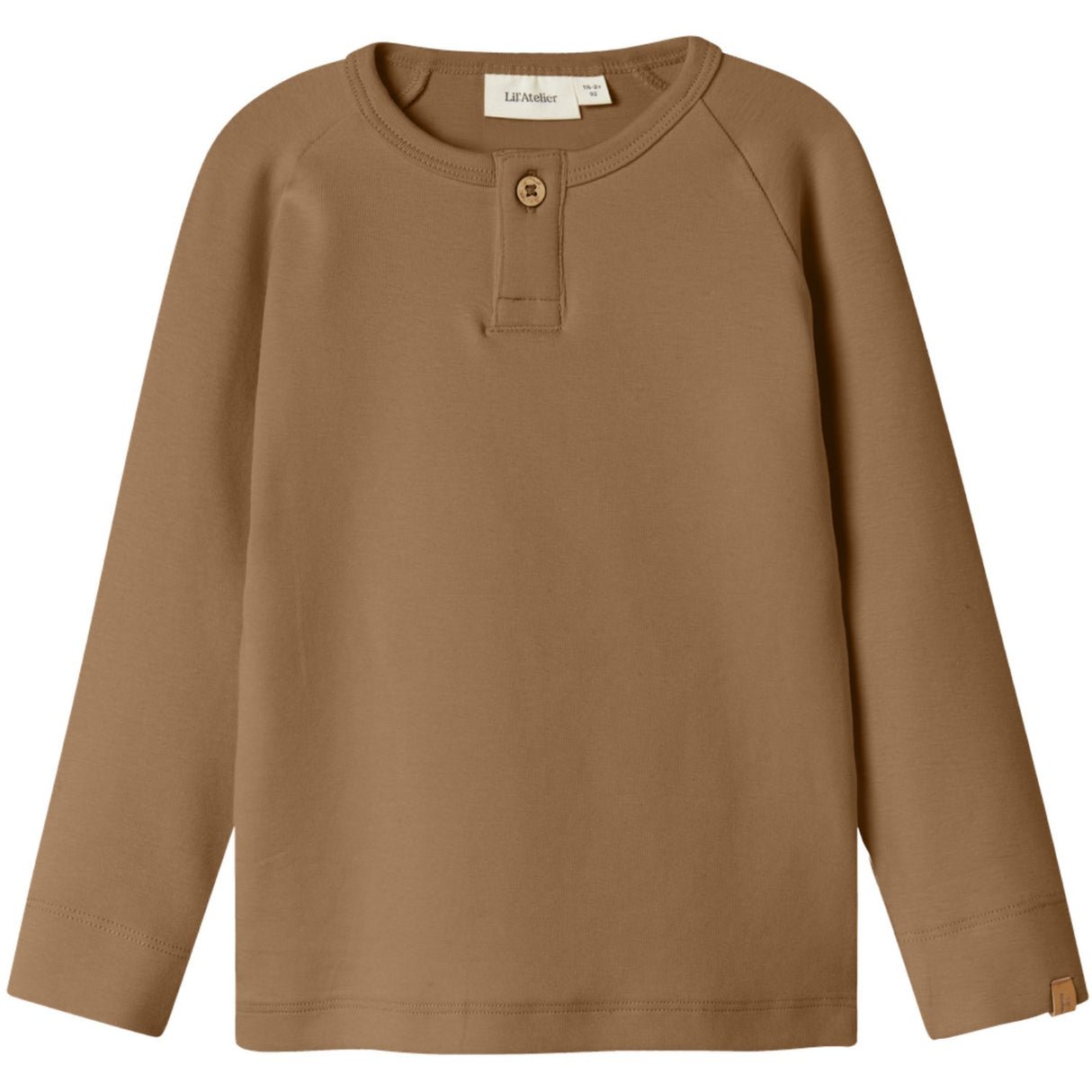 Lil'Atelier Sepia Tint Nmmgayo Sim Ls Slim Topp Lil
