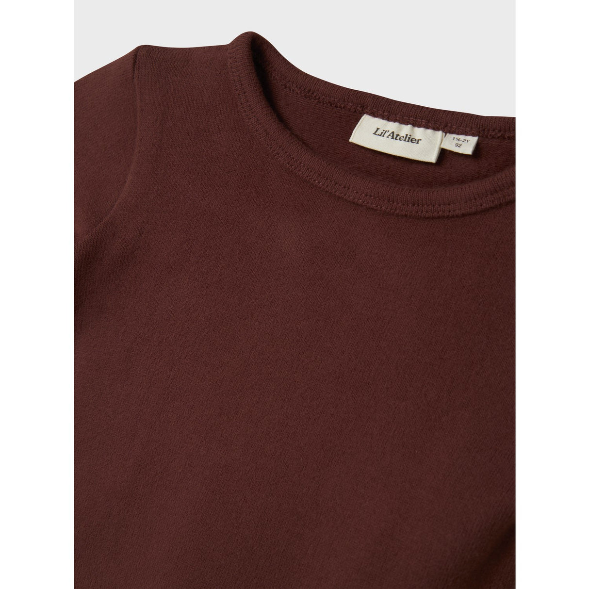 Lil'Atelier Hot Chocolate Nmfthora Hir Ls Slim Topp Lil