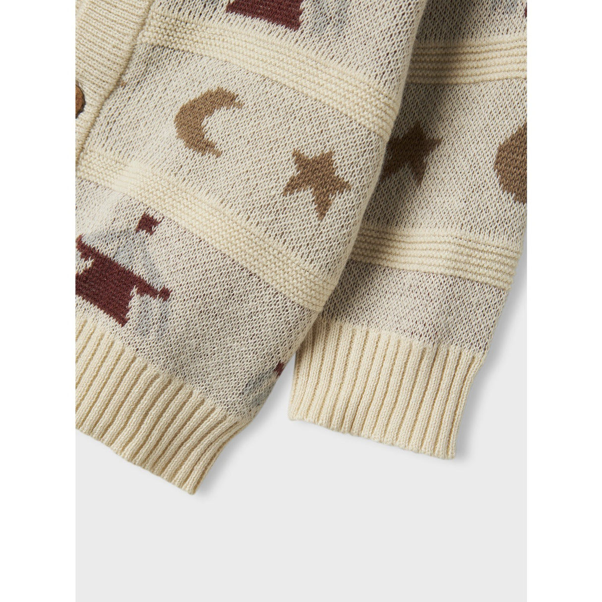 Lil'Atelier Turtledove Nbmlamai Ls Stickad Card Lil