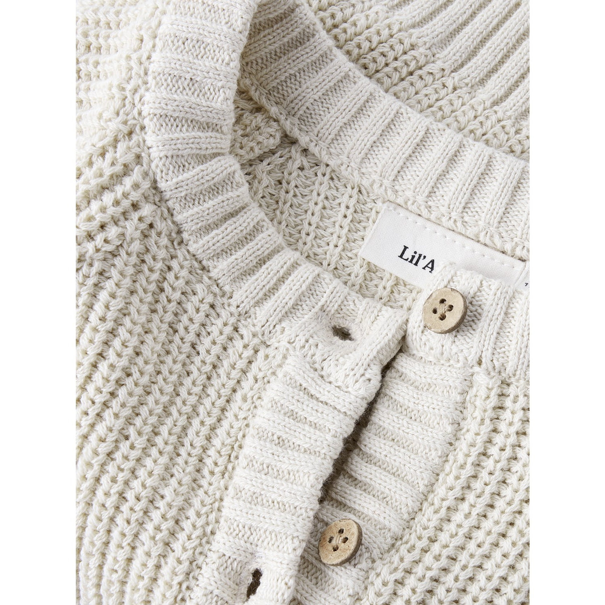 Lil'Atelier Turtledove Nmfemlen Len Ls Stickad Card Lil